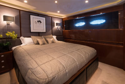 Yacht Livernano guest stateroom