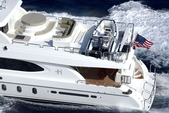 Yacht Tigers Eye deck view