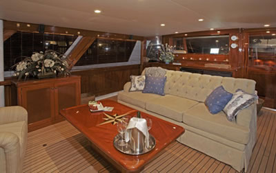 Yacht Victorian Rose salon